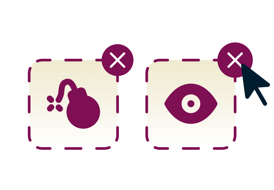 Avanceret beskyttelse med Threat Manager-funktionsillustration