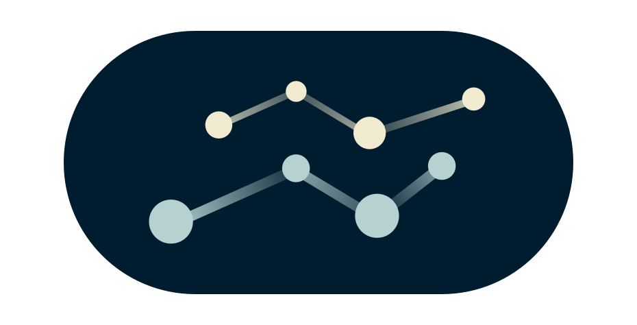 Line chart graph.