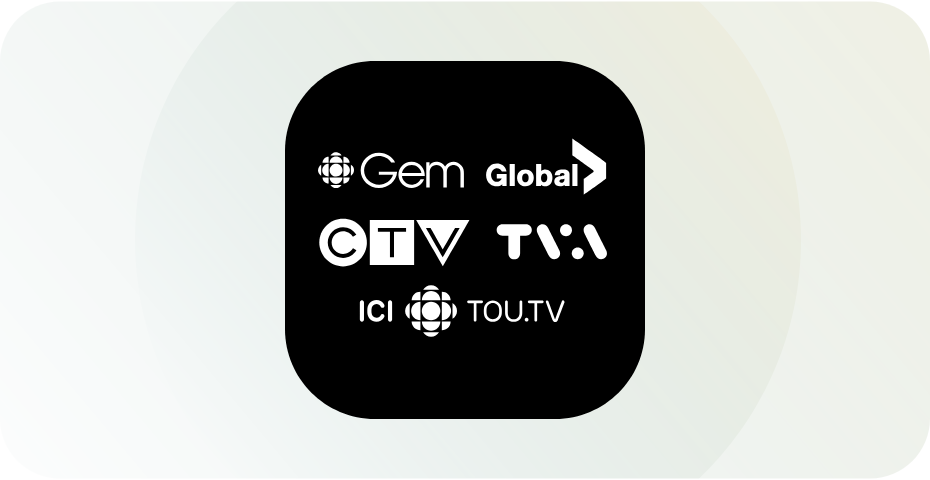 Canadian TV logos