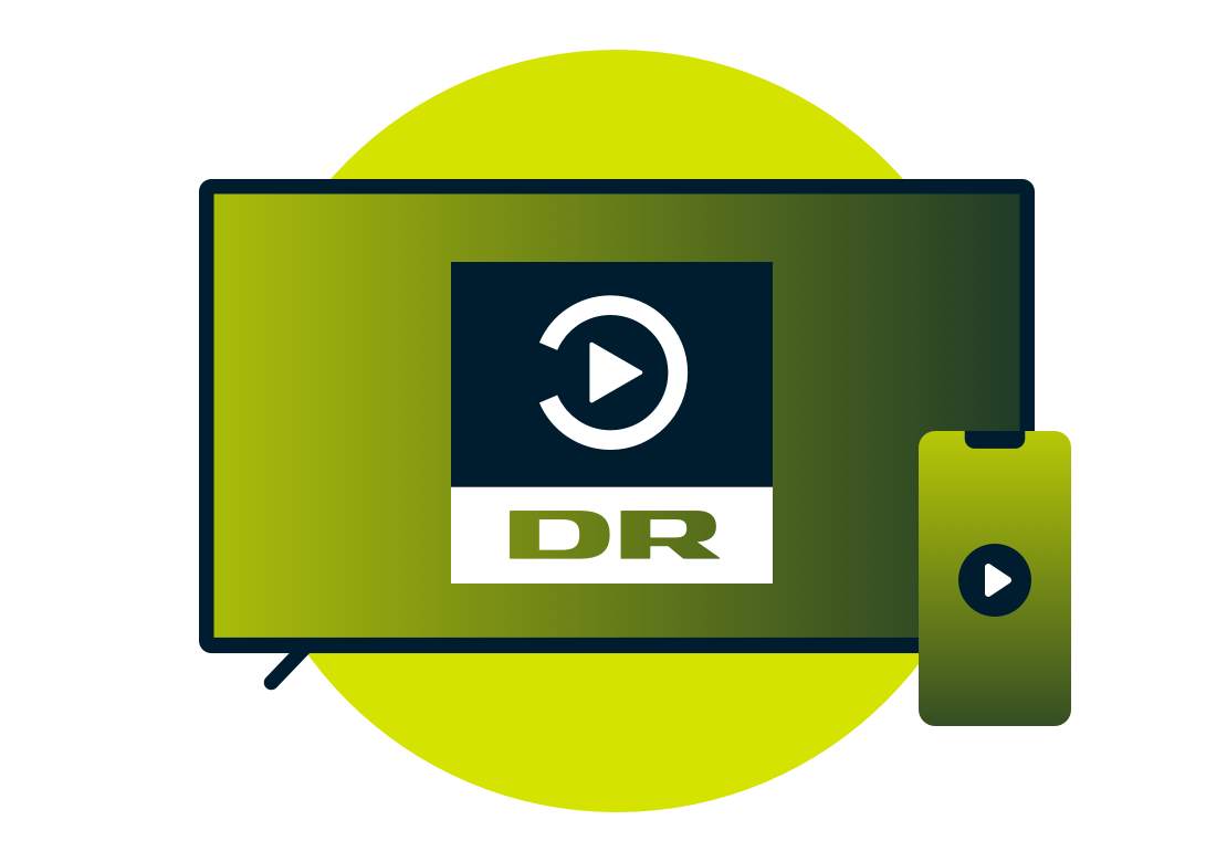 Watch DR TV on TV and mobile devices.