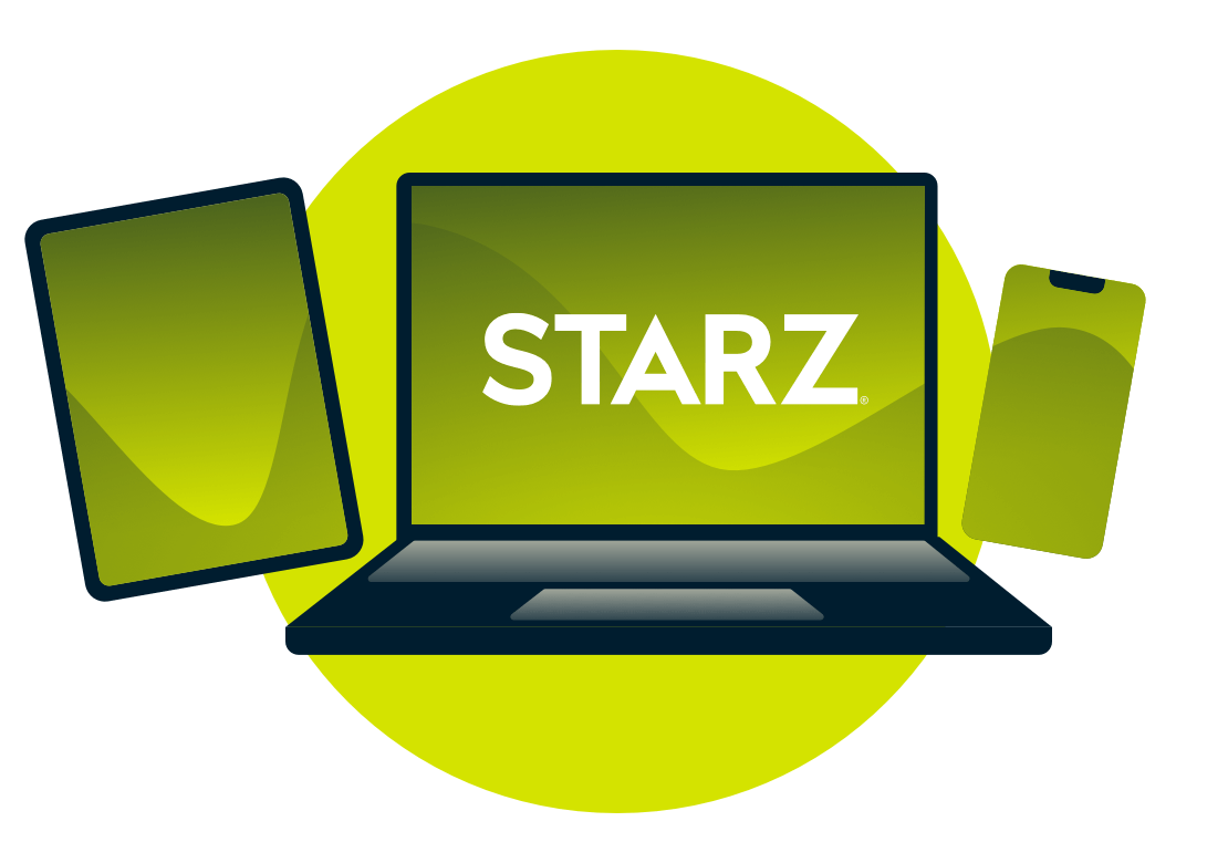 Assista o Starz em todos os seus dispositivos.