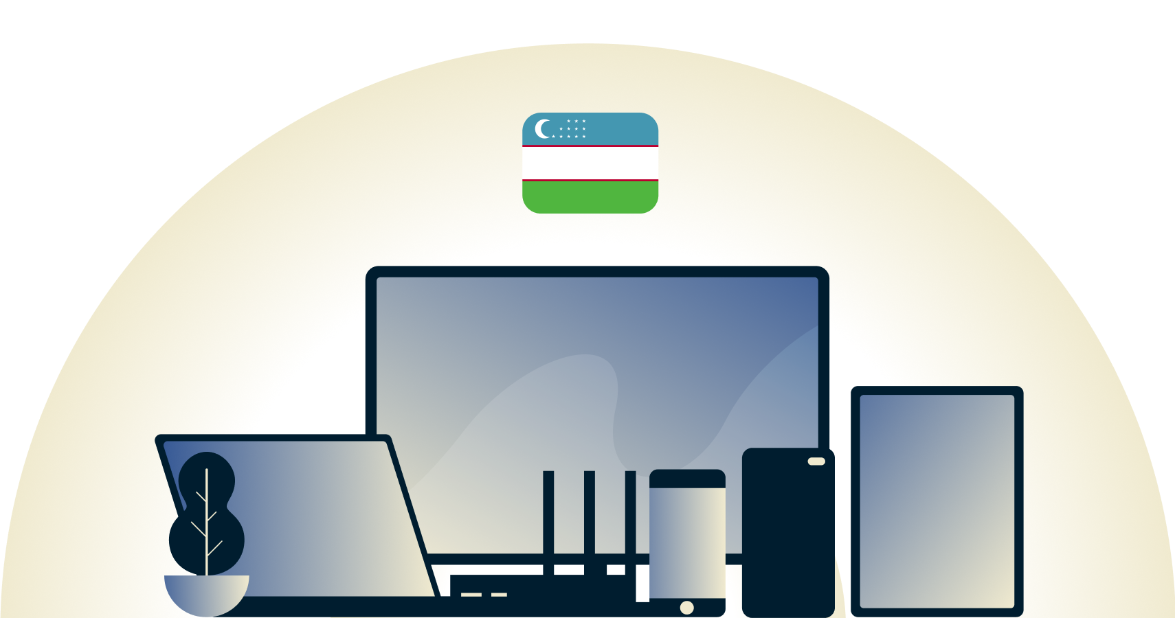 Uzbekistan VPN for all devices