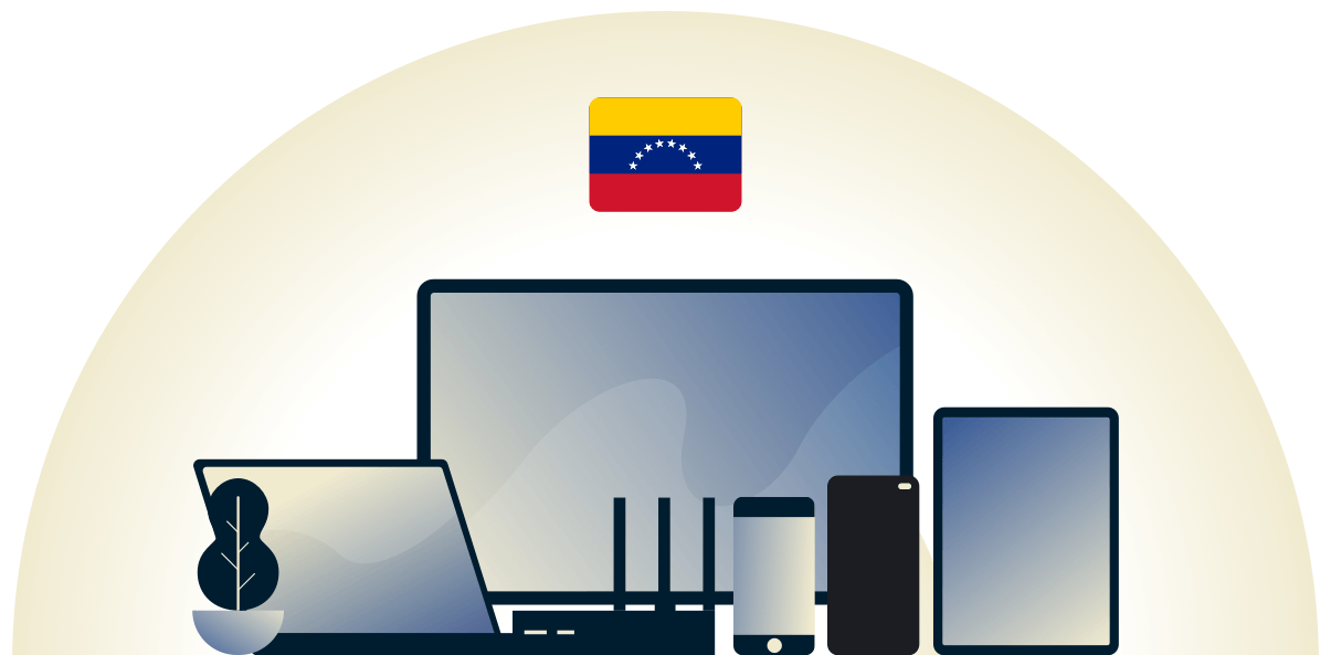 Venezuela VPN protecting a variety of devices.